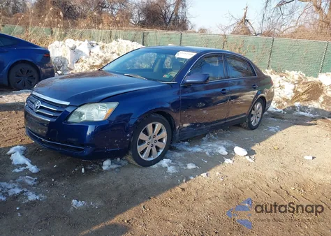 2007 Toyota Avalon Xls z USA, uszkodzony, nr VIN 4T1BK36B07U211758